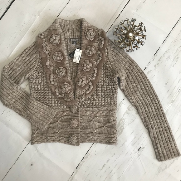 Roz & Ali Sweaters - Roz & Ali Handcrafted Jacket Blazer